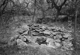 Makai of revetments - a walled sinkhole